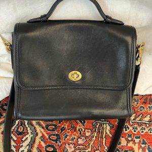 Coach black purse